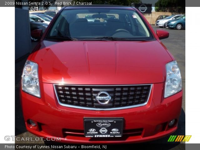2009 Nissan Sentra 2.0 S in Red Brick