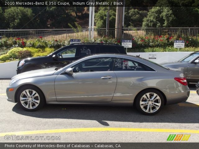 2010 Mercedes-Benz E 350 Coupe in Indium Grey Metallic