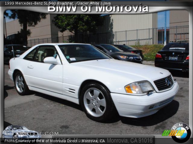 1999 Mercedes-Benz SL 500 Roadster in Glacier White