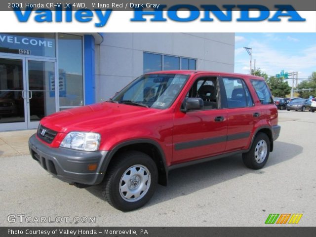 2001 Honda CR-V LX 4WD in Milano Red
