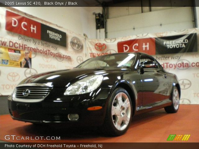 2005 Lexus SC 430 in Black Onyx