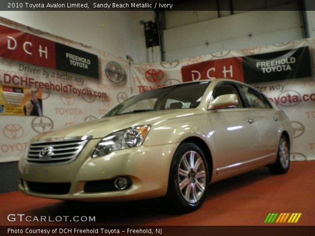 2010 Toyota Avalon Limited in Sandy Beach Metallic