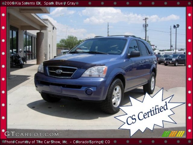 2006 Kia Sorento EX in Spark Blue