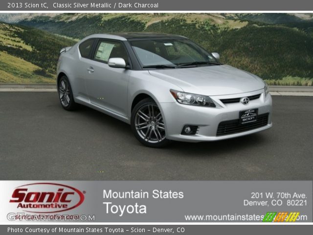 2013 Scion tC  in Classic Silver Metallic