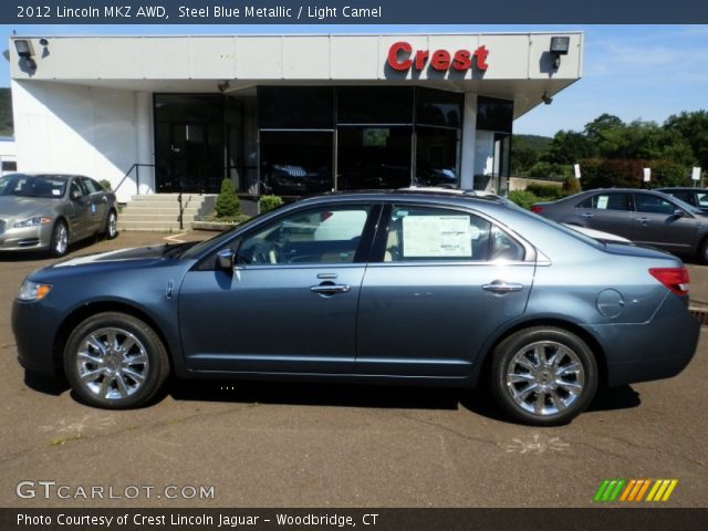 2012 Lincoln MKZ AWD in Steel Blue Metallic
