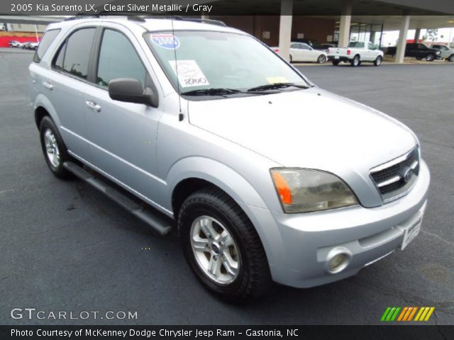 2005 Kia Sorento LX in Clear Silver Metallic
