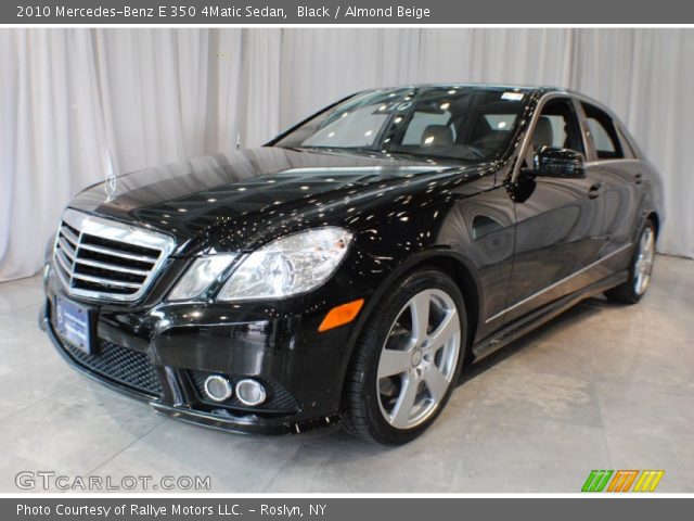 2010 Mercedes-Benz E 350 4Matic Sedan in Black