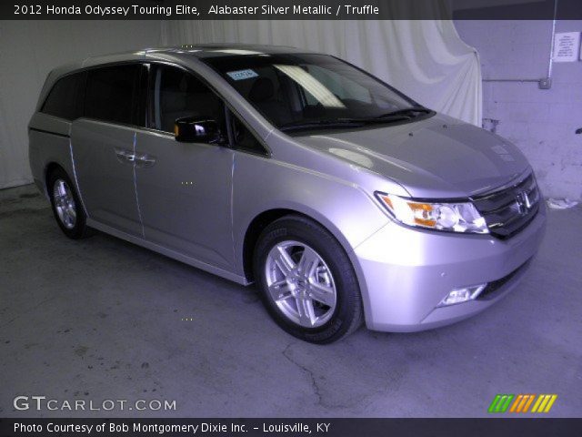 2012 Honda Odyssey Touring Elite in Alabaster Silver Metallic