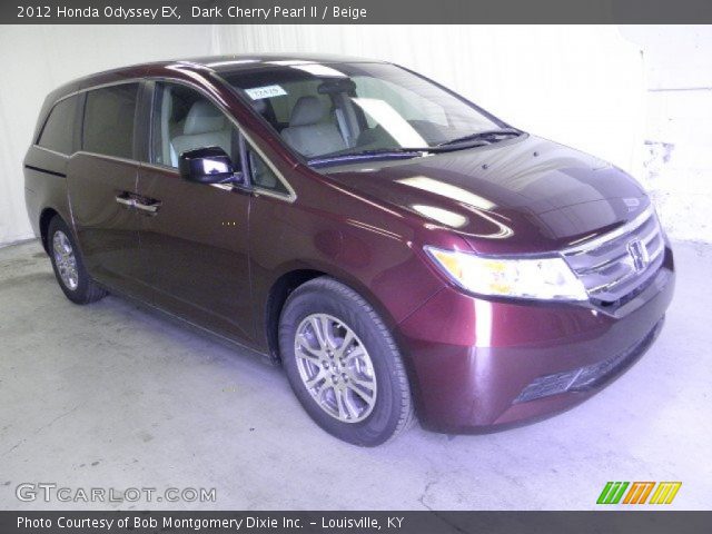 2012 Honda Odyssey EX in Dark Cherry Pearl II