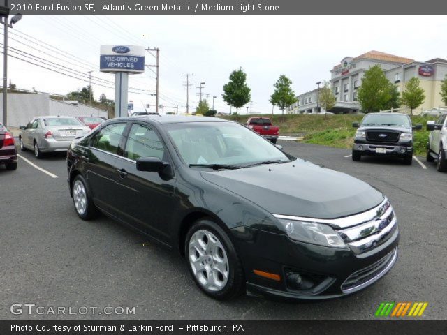 2010 Ford Fusion SE in Atlantis Green Metallic