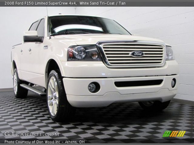 2008 Ford F150 Limited SuperCrew 4x4 in White Sand Tri-Coat