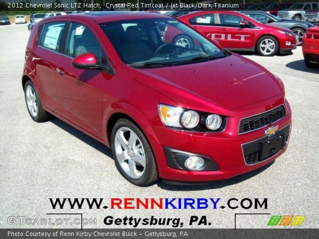 2012 Chevrolet Sonic LTZ Hatch in Crystal Red Tintcoat