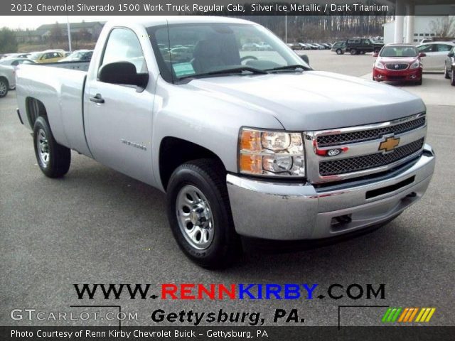 2012 Chevrolet Silverado 1500 Work Truck Regular Cab in Silver Ice Metallic