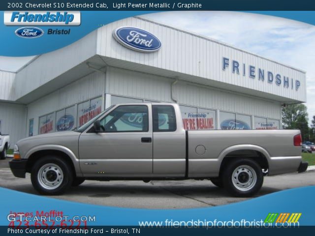 2002 Chevrolet S10 Extended Cab in Light Pewter Metallic