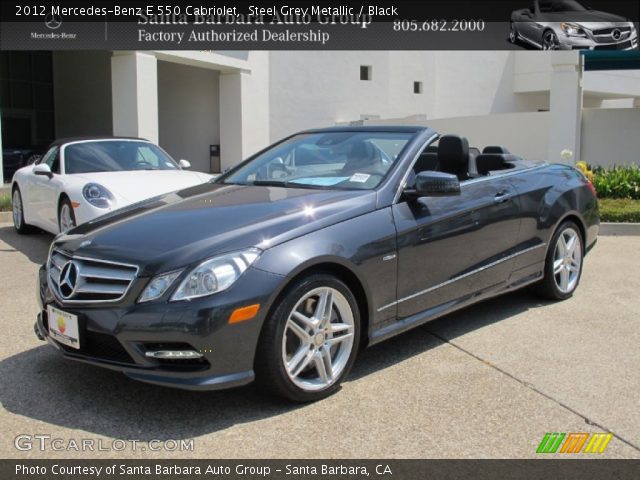 2012 Mercedes-Benz E 550 Cabriolet in Steel Grey Metallic