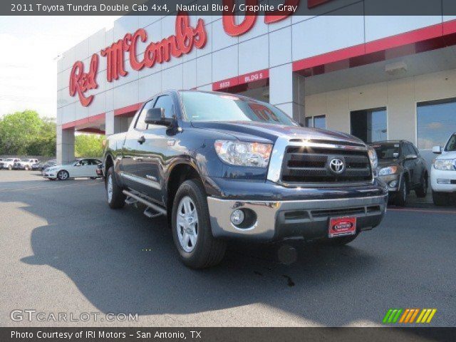 2011 Toyota Tundra Double Cab 4x4 in Nautical Blue