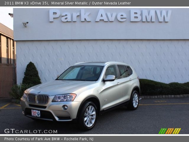 2011 BMW X3 xDrive 35i in Mineral Silver Metallic