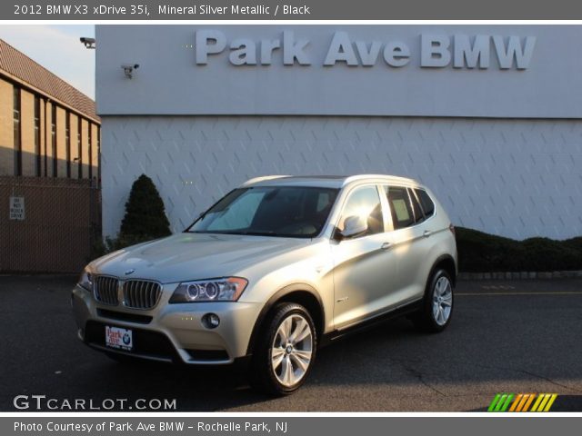 2012 BMW X3 xDrive 35i in Mineral Silver Metallic