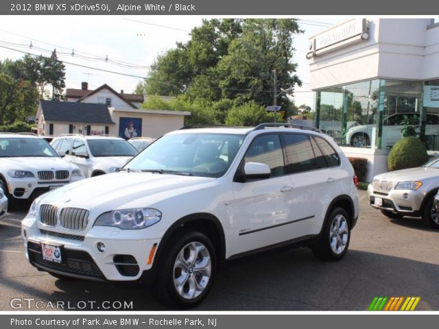 2012 BMW X5 xDrive50i in Alpine White
