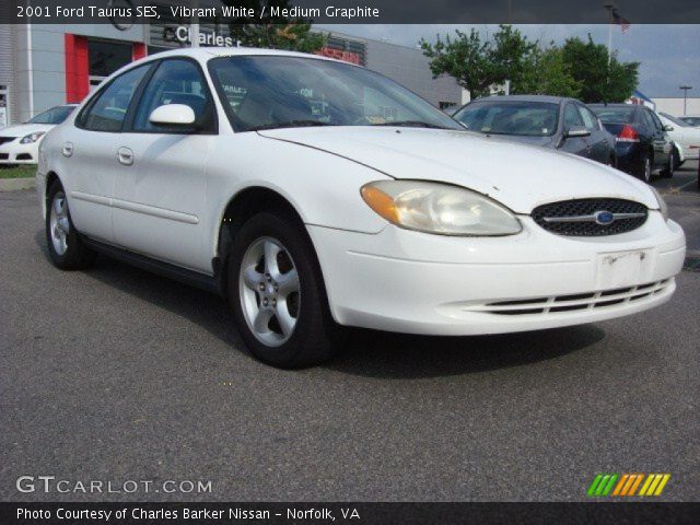 2001 Ford Taurus SES in Vibrant White
