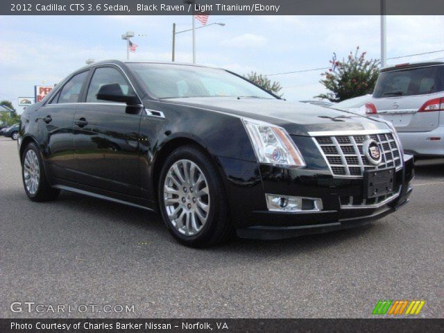 2012 Cadillac CTS 3.6 Sedan in Black Raven