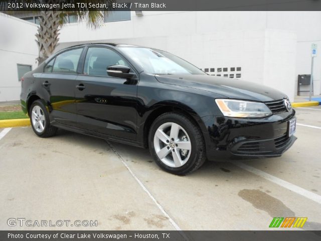 2012 Volkswagen Jetta TDI Sedan in Black