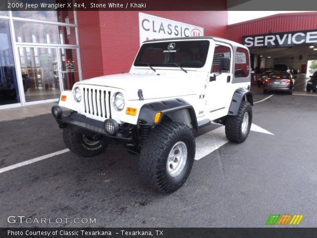 2006 Jeep Wrangler X 4x4 in Stone White