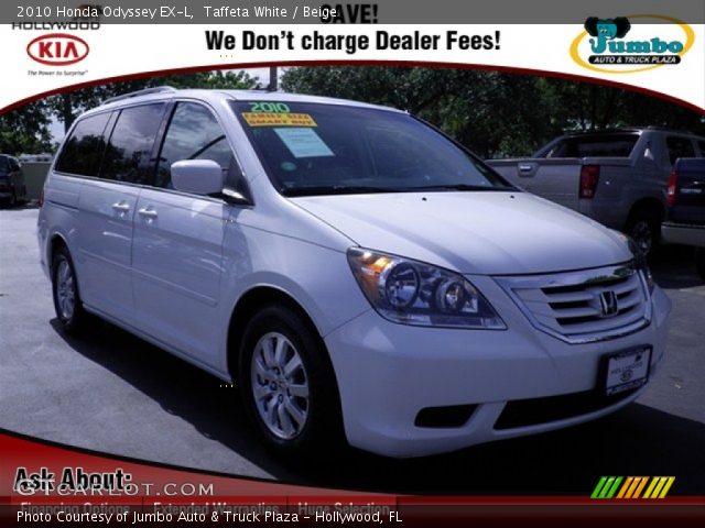 2010 Honda Odyssey EX-L in Taffeta White