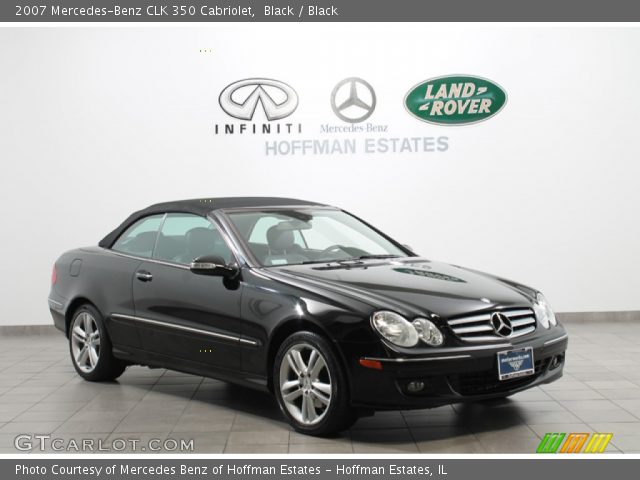 2007 Mercedes-Benz CLK 350 Cabriolet in Black