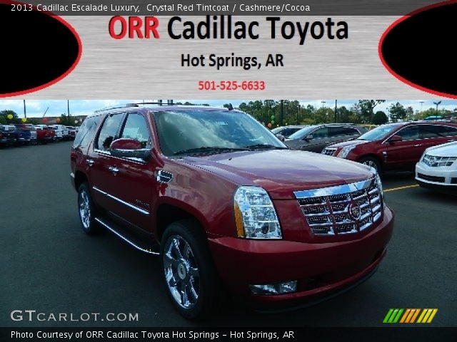 2013 Cadillac Escalade Luxury in Crystal Red Tintcoat