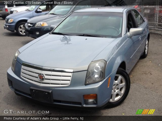 2007 Cadillac CTS Sedan in Sunset Blue