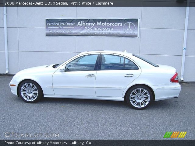 2008 Mercedes-Benz E 350 Sedan in Arctic White