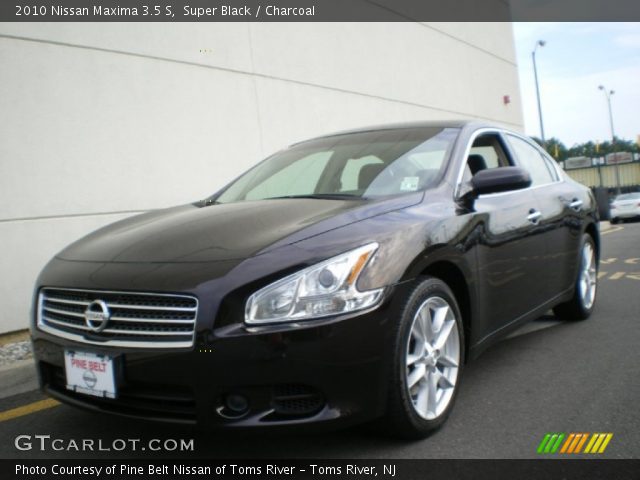 2010 Nissan Maxima 3.5 S in Super Black