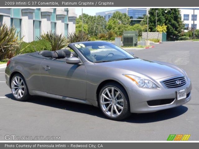 2009 Infiniti G 37 Convertible in Platinum Graphite