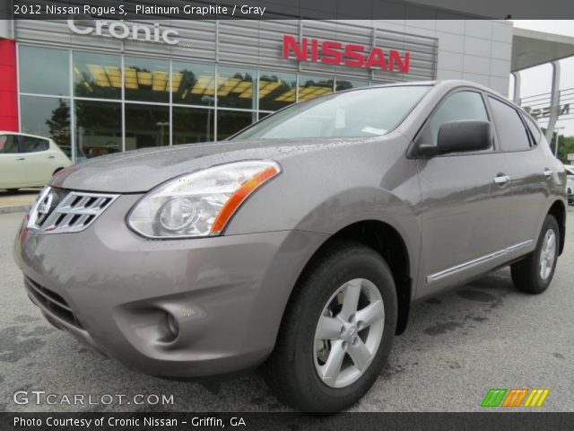 2012 Nissan Rogue S in Platinum Graphite
