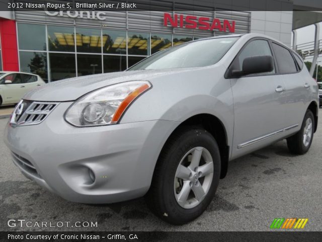 2012 Nissan Rogue S in Brilliant Silver