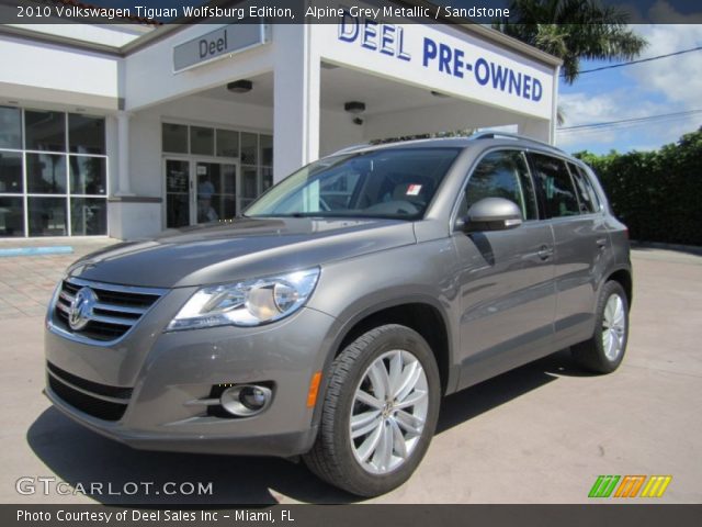 2010 Volkswagen Tiguan Wolfsburg Edition in Alpine Grey Metallic