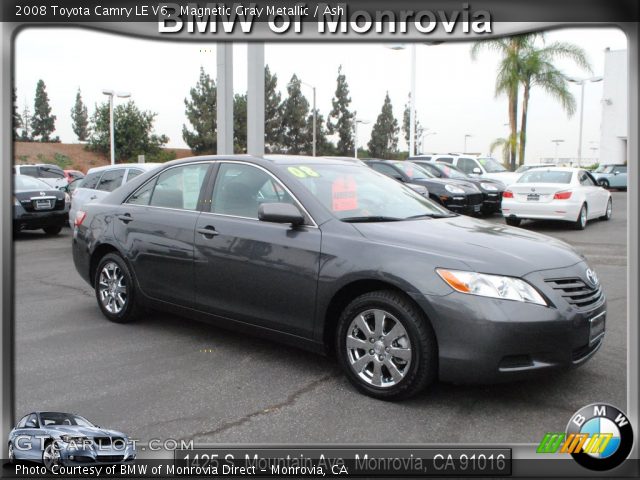 2008 Toyota Camry LE V6 in Magnetic Gray Metallic