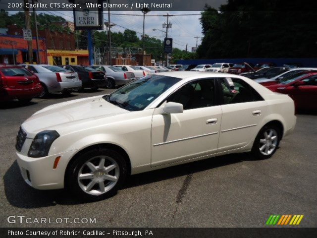 2005 Cadillac CTS Sedan in White Diamond