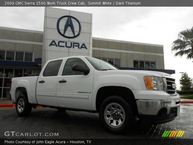 2009 GMC Sierra 1500 Work Truck Crew Cab in Summit White