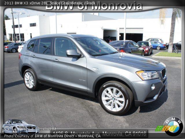 2013 BMW X3 xDrive 28i in Space Gray Metallic
