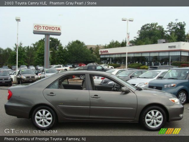 2003 Toyota Camry XLE in Phantom Gray Pearl