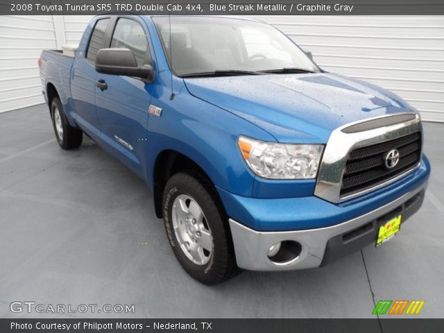 2008 Toyota Tundra SR5 TRD Double Cab 4x4 in Blue Streak Metallic
