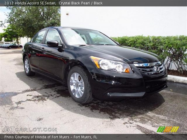 2012 Honda Accord SE Sedan in Crystal Black Pearl