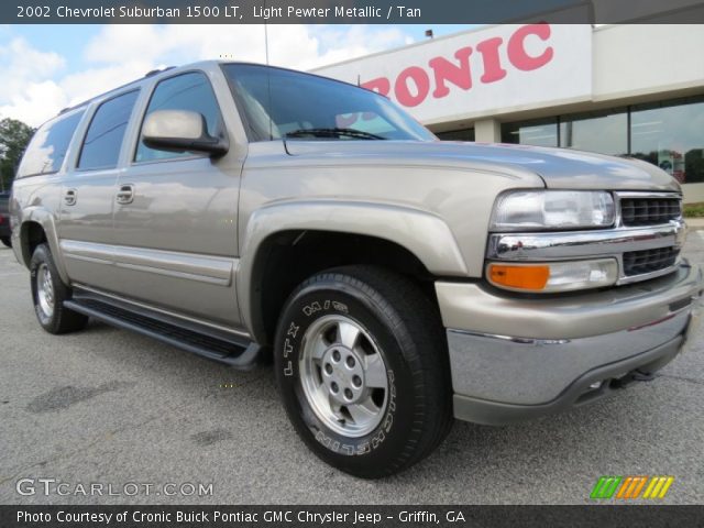 2002 Chevrolet Suburban 1500 LT in Light Pewter Metallic