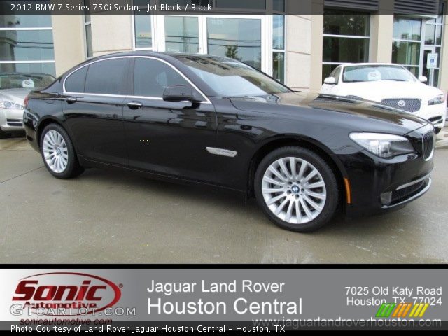 2012 BMW 7 Series 750i Sedan in Jet Black