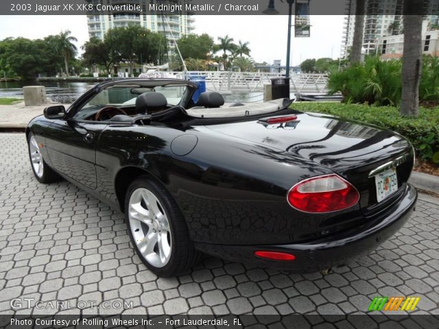 2003 Jaguar XK XK8 Convertible in Midnight Metallic