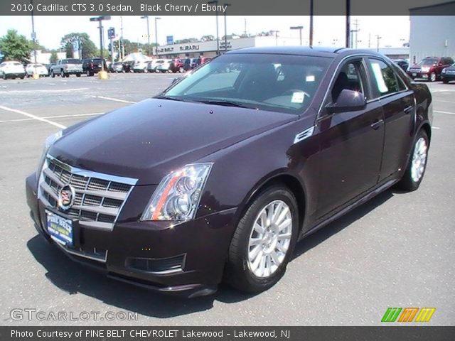 2010 Cadillac CTS 3.0 Sedan in Black Cherry