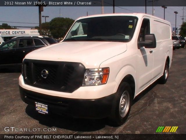 2012 Nissan NV 1500 S in Blizzard White