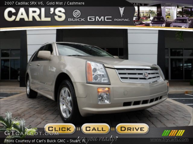 2007 Cadillac SRX V6 in Gold Mist
